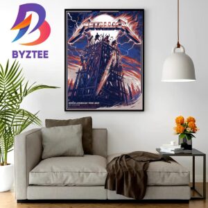 Metallica World Tour M72 East Rutherford at North America Tour 2023 Home Decor Poster Canvas