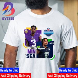 Minnesota Vikings Vs Seattle Seahawks at NFL Preseason 2023 Classic T-Shirt