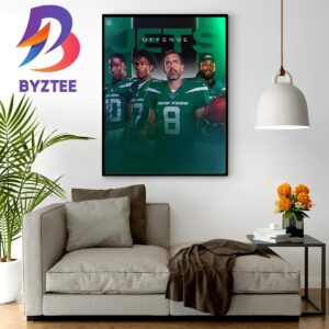 NFL New York Jets Offense Wall Decor Poster Canvas
