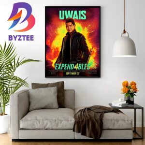New Blood Expend4bles Posters Featuring Iko Uwais Wall Decor Poster Canvas