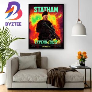 New Blood Expend4bles Posters Featuring Jason Statham Wall Decor Poster Canvas