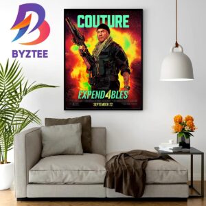 New Blood Expend4bles Posters Featuring Randy Couture Wall Decor Poster Canvas