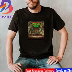 New Poster For Teenage Mutant Ninja Turtles Mutant Mayhem Movie Classic T-Shirt