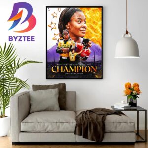Odicci Alexander Is The 2023 Athletes Unlimited Softball Champion Wall Decor Poster Canvas