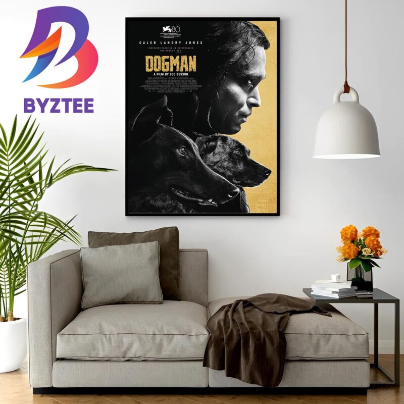 Official Poster For DogMan Wall Decor Poster Canvas Byztee