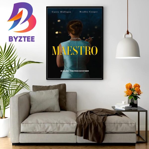 Official Poster For Maestro Wall Decor Poster Canvas