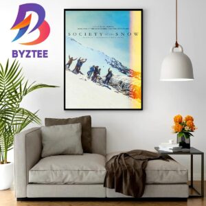 Official Poster For Society Of The Snow Of J A Bayona Wall Decor Poster Canvas