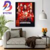 Official Poster For Spain Are The 2023 FIFA Womens World Cup Champions Wall Decor Poster Canvas