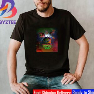 Official Poster Movie For Teenage Mutant Ninja Turtles Mutant Mayhem Classic T-Shirt