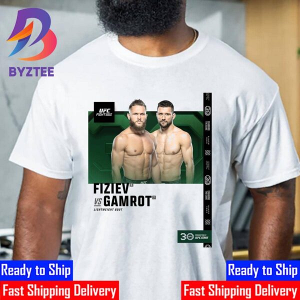 Rafael Ataman Fiziev vs Mateusz Gamrot at UFC Fight Night Vegas79 For Lightweight Bout Classic T-Shirt