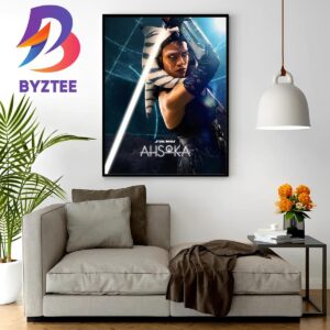 Rosario Dawson As Ahsoka Tano In Star Wars Ahsoka Home Decor Poster Canvas