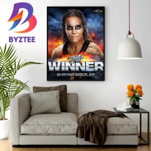 Shayna Baszler Is The Winner Of The MMA Rules Match At WWE SummerSlam Home Decor Poster Canvas