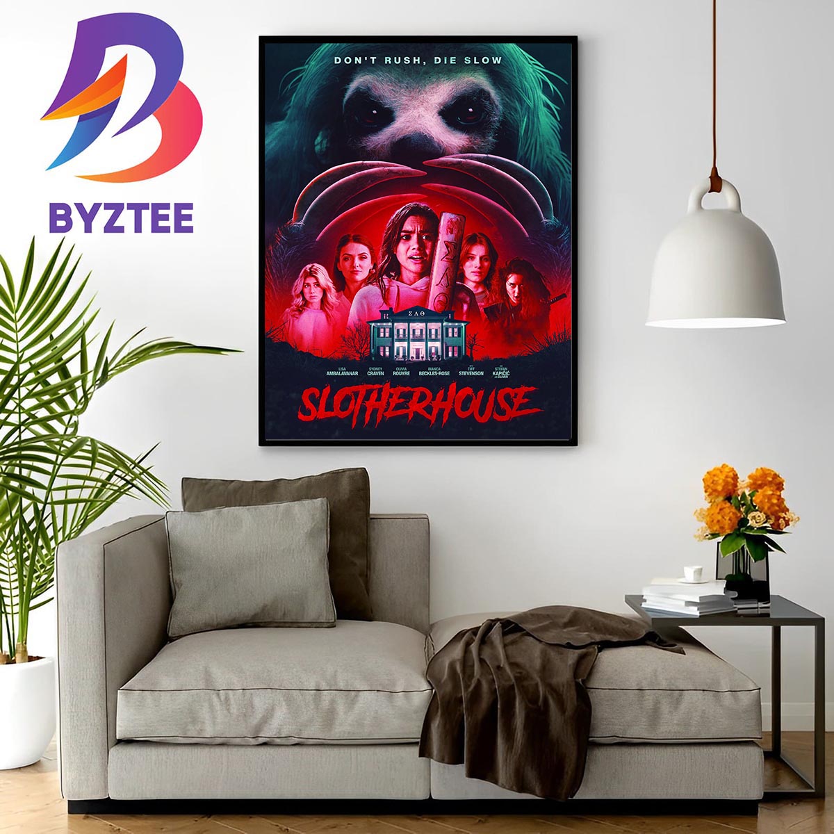 Slotherhouse New Poster Movie Wall Decor Poster Canvas - Byztee