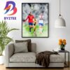 Spain Reaches The FIFA Womens World Cup Final For The First Time Ever Wall Decor Poster Canvas