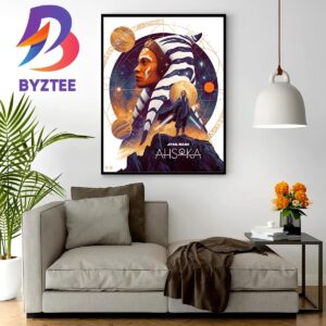 Star Wars Ahsoka Inspired Art By Fan New Poster Movie Wall Decor Poster Canvas