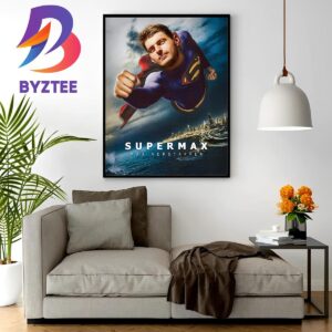 Superman x Max Verstappen Is Supermax Wins The Dutch Grand Prix Wall Decor Poster Canvas