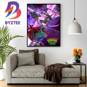 Teenage Mutant Ninja Turtles Mutant Mayhem Artist Poster Home Decor Poster Canvas