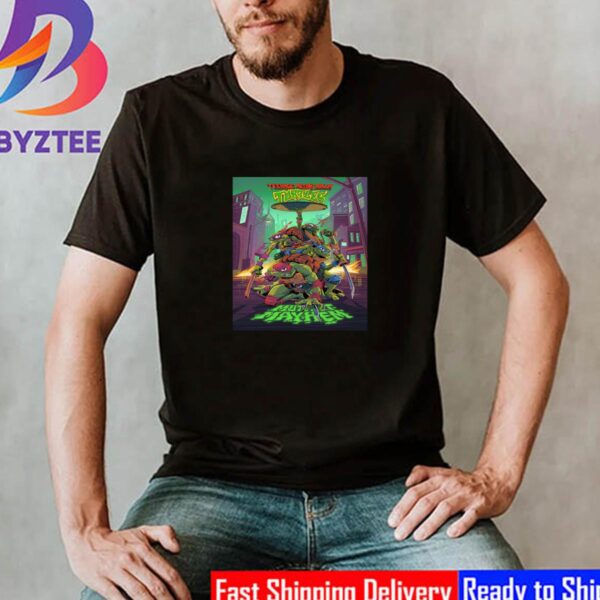 Teenage Mutant Ninja Turtles Mutant Mayhem Poster Movie Art By Fan Classic T-Shirt