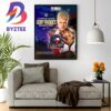 The AEW Womens World Championship at AEW All In London August 27th 2023 at Wembley Stadium Wall Decor Poster Canvas