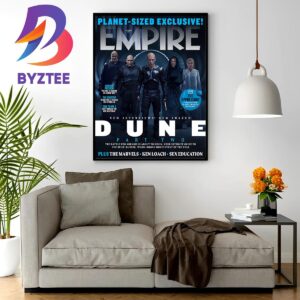 The Oppressors Occupy The Second Of Empires Two World Exclusive Dune Part Two Issue On Cover Empire Magazine Wall Decor Poster Canvas