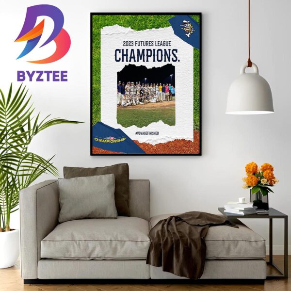 Voyage Finished Norwich Sea Unicorns Are 2023 Futures League Champions Wall Decor Poster Canvas