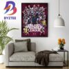 Welcome Back Burnley In Premier League 2023-2024 Wall Decor Poster Canvas