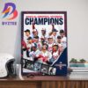 Houston Astros Vs Seattle Mariners Battle For The 3rd AL Wild Card MLB Postseason Wall Decor Poster Canvas