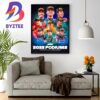 2023 United States Ryder Cup Team Wall Decor Poster Canvas