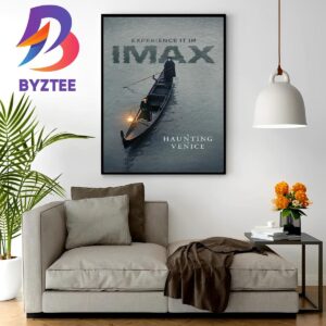 A Haunting In Venice 2023 Imax Official Poster Wall Decor Poster Canvas