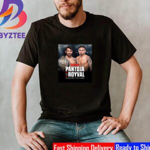 Alexandre Pantoja vs Brandon Royval at UFC 296 For Flyweight Title Bout Classic T-Shirt