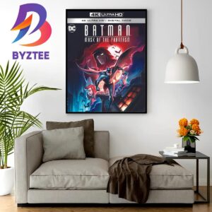 Batman Mask Of The Phantasm Is Now Available On 4K UHD For The First Time Wall Decor Poster Canvas