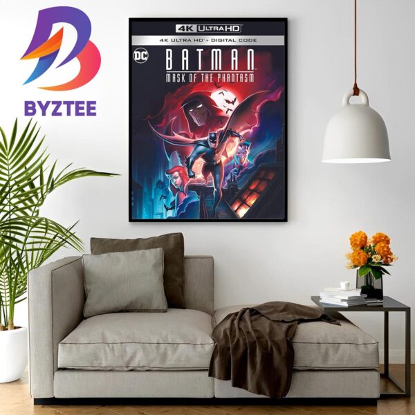 Batman Mask Of The Phantasm Is Now Available On 4K UHD For The First Time Wall Decor Poster Canvas