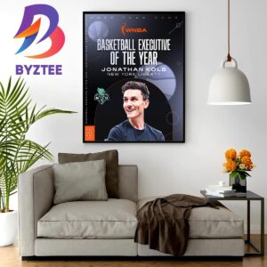 Congratulations To Jonathan Kolb Of The New York Liberty For Being Named The 2023 WNBA Basketball Executive Of The Year Home Decor Poster Canvas