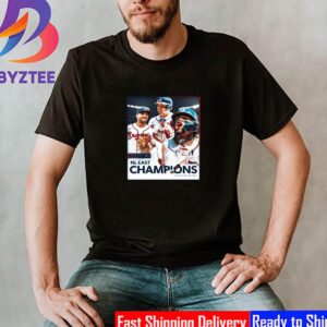 Congratulations to Atlanta Braves Are The 2023 NL East Champions For The 6th Straight Season Classic T-Shirt