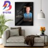 Congratulations to Erling Haaland Is Winner 2023 PFA Player Of The Year Wall Decor Poster Canvas