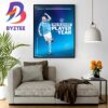 Congratulations to Erling Haaland Is The 2022-23 UEFA Mens Player Of The Year Wall Decor Poster Canvas