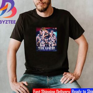 Congratulations to Serbia Are The Silver 2023 FIBA Basketball World Cup Classic T-Shirt
