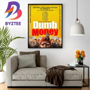 Dumb Money Official Poster Wall Decor Poster Canvas