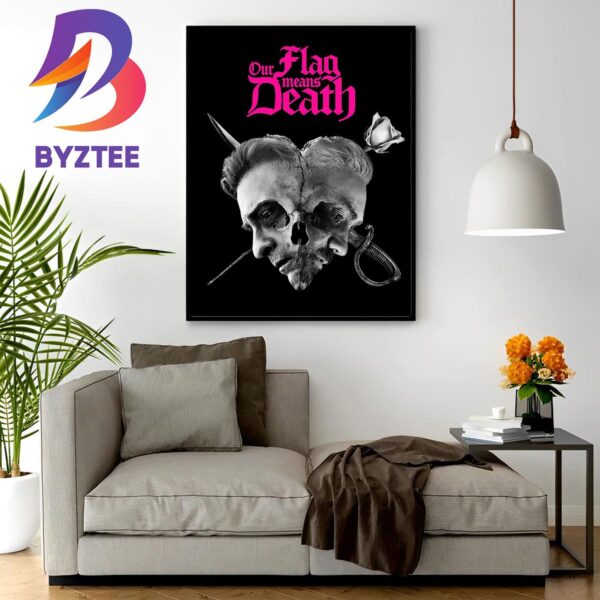 First Poster For Our Flag Means Death Season 2 Wall Decor Poster Canvas