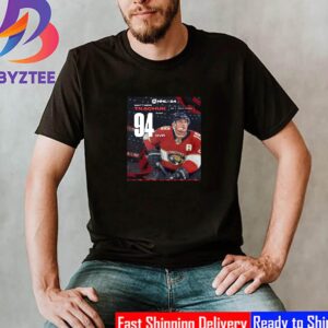 Florida Panthers Matthew Tkachuk In EA Sports NHL 24 Rating Classic T-Shirt