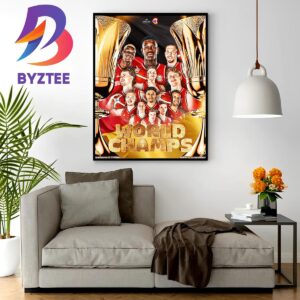 Germany Are The World Champions 2023 FIBA Basketball World Cup Wall Decor Poster Canvas