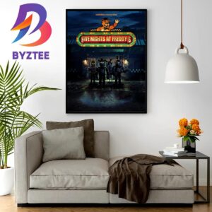 International Poster For Five Nights At Freddys Wall Decor Poster Canvas