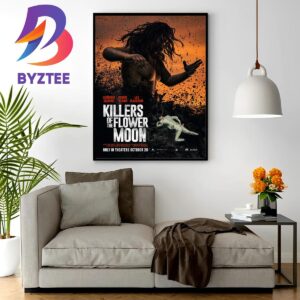 Killers Of The Flower Moon Movie Fan Art Concept Poster Wall Decor Poster Canvas
