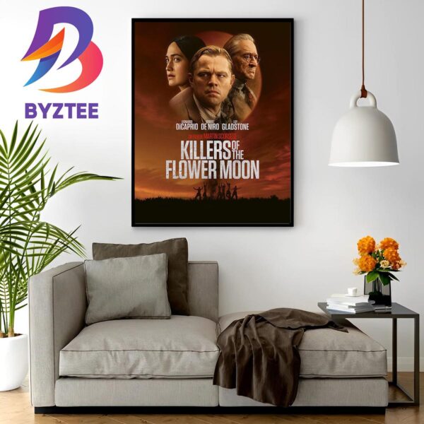 Killers of the Flower Moon New Poster Movie Wall Decor Poster Canvas