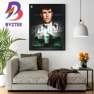 Marcus Armstrong Is The 2023 NTT INDYCAR SERIES Rookie Of The Year Wall Decor Poster Canvas