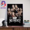 NXT Tag Team Titles Fatal 4-Way Match At NXT No Mercy Wall Decor Poster Canvas