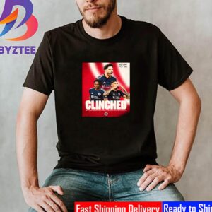 New England Revolution Clinch A Spot In The Audi 2023 MLS Cup Playoffs Classic T-Shirt