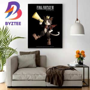 New Poster For Cait Sith In Final Fantasy VII Rebirth Home Decor Poster Canvas