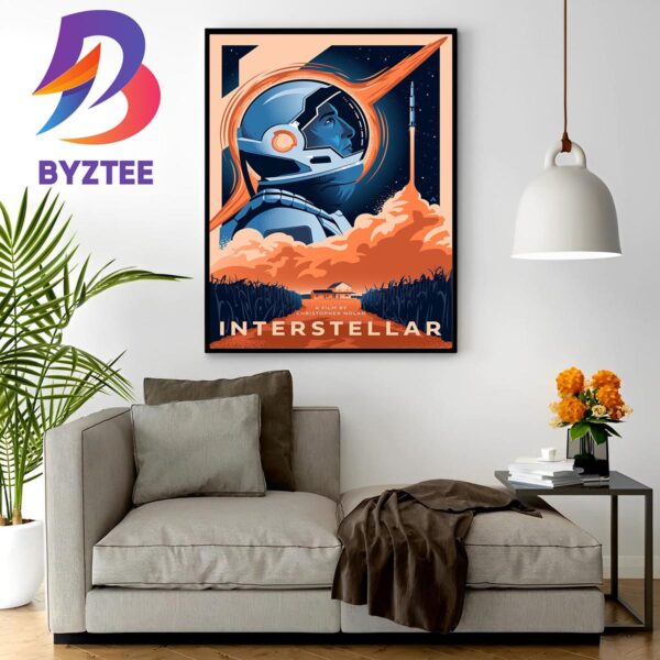 New Poster For Interstellar Movie Home Decor Poster Canvas