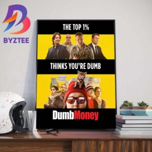 New Poster For The Gamestop Reddit Chaos Movie Dumb Money Wall Decor Poster Canvas